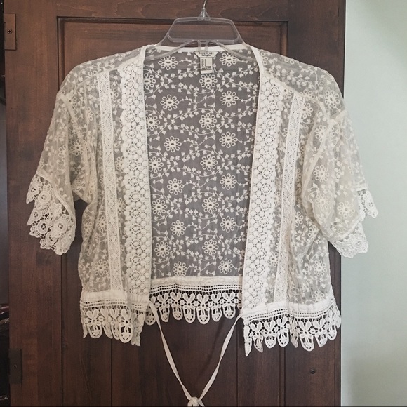 Forever 21 Sweaters - Forever 21 Lace Cardigan Forever 21 Sweaters - Forever 21 Lace Cardigan